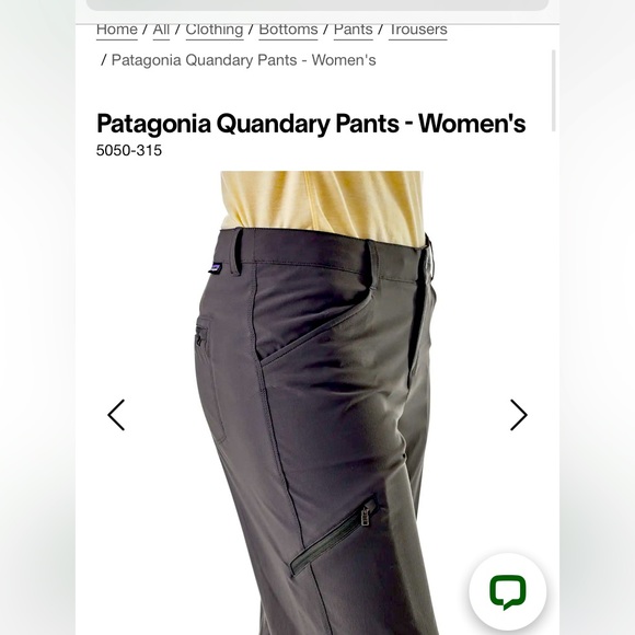 Patagonia Pants Size 12 Woman - Picture 4 of 4